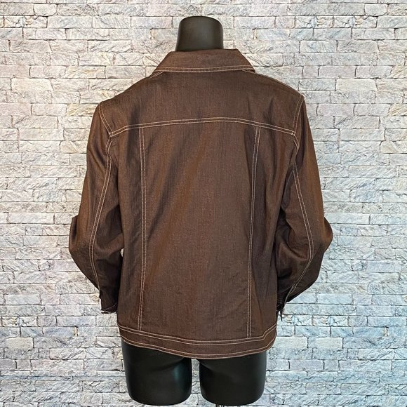 Alfred Dunner Denim Jacket - Picture 4 of 7